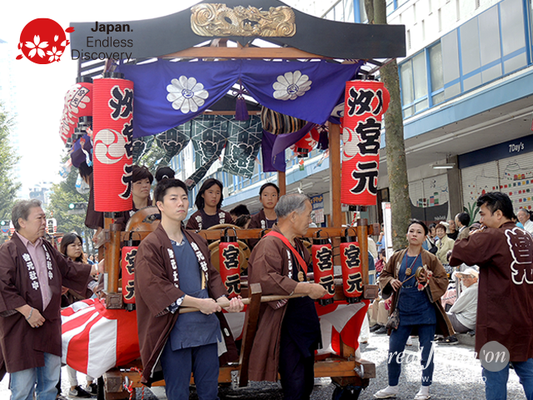 第40回よこすかみこしパレード　2016年10月16日【15. 汐入宮元囃子保存会】YMP16_030