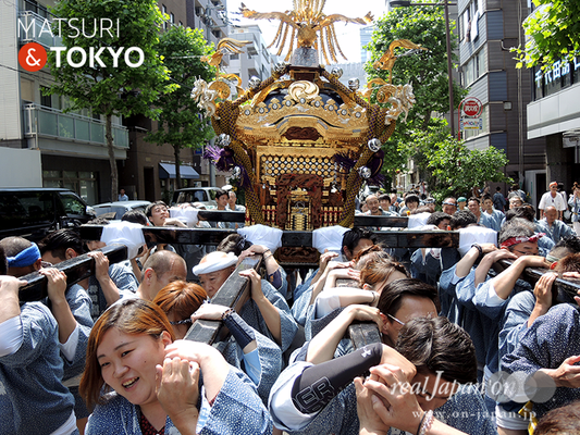 神田和泉町大神輿渡御 (2016年5月15日) ⓒreal Japan on!