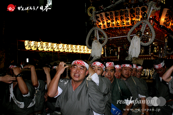 〈鳥越祭〉本社神輿・宮入道中【睦】 @2014.06.08