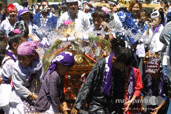 〈八重垣神社祇園祭〉東本町区･子供神輿 @2014.08.05