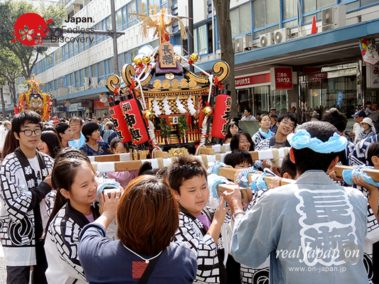第40回よこすかみこしパレード　2016年10月16日【21.﻿ 長瀬町内会(こども神輿)】YMP16_045