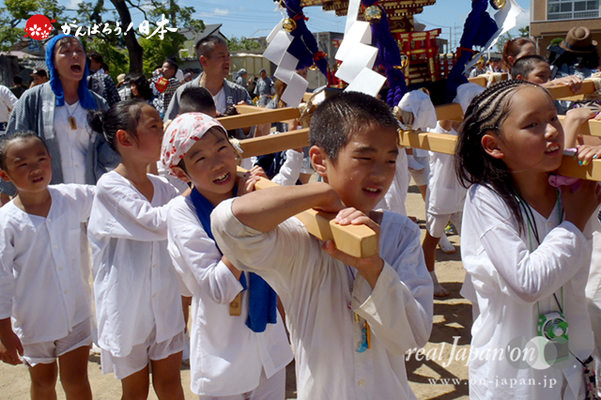 〈八重垣神社祇園祭〉横町区･子供神輿 @2014.08.05