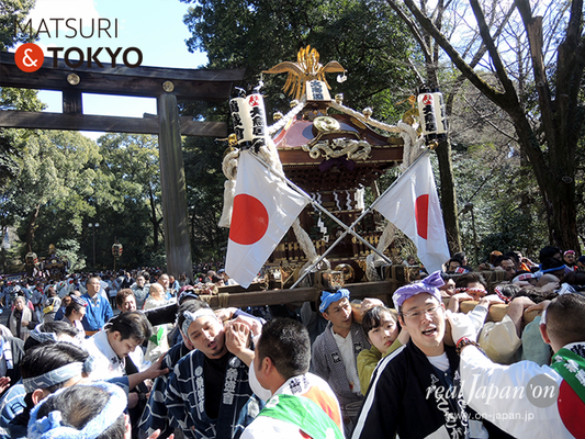 〈建国祭 2017.2.11〉①萬歳會 1（大鳥居）©real Japan'on :kks17-049