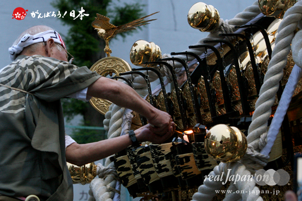 〈鳥越祭り〉本社神輿・火入れ整備  @2013.06.09