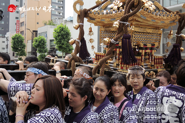 〈鳥越祭り〉宮元・町内神輿渡御 @2013.06.09