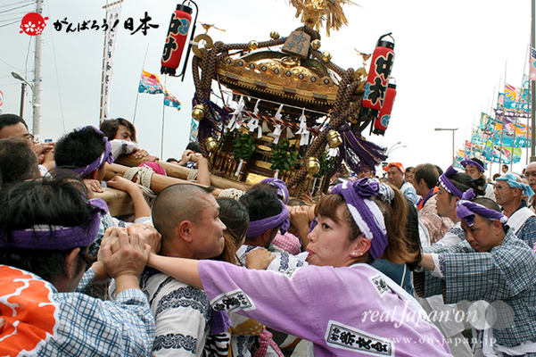〈2014年 羽田まつり・各町神輿連合渡御〉中村祭友會