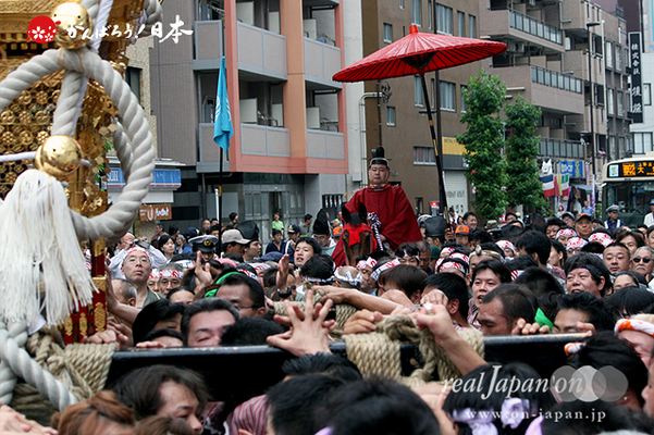 〈鳥越祭〉三筋南・本社神輿渡御 @2014.06.08