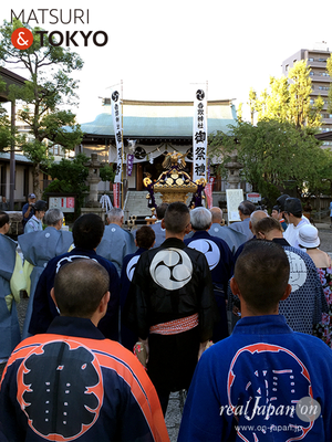 亀戸香取神社例大祭, 2016年8月7日, 宮元, こんにゃく神輿