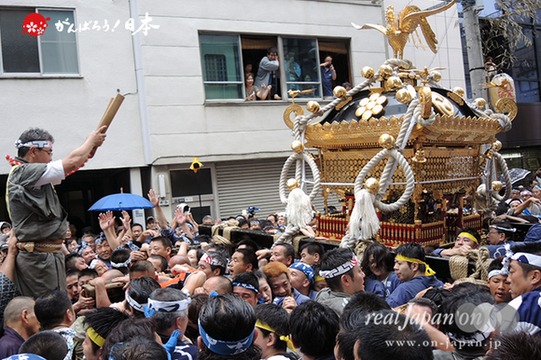 〈鳥越祭〉小島一・本社神輿渡御 @2014.06.08
