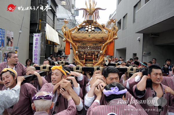 〈鳥越祭り〉三筋南・町内神輿渡御 @2013.06.09