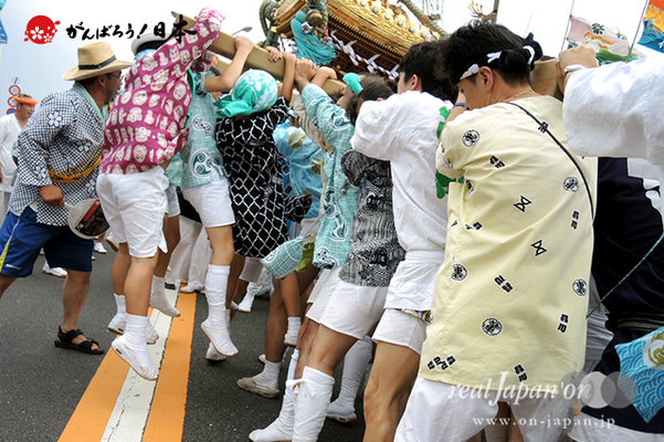 〈2014年 羽田まつり・各町神輿連合渡御〉前河原 町会