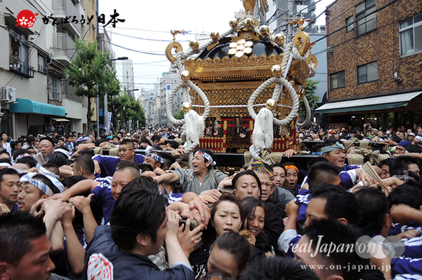 鳥越祭 On フォトギャラリー Npo法人 日本お祭り推進協会リアルジャパン オン