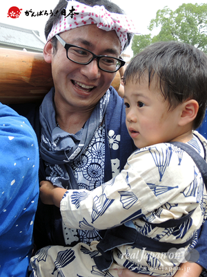 亀戸天神社例大祭：五番〈立川二丁目〉2014.08.24　　Ⓒreal Japan'on!：ktj14-009