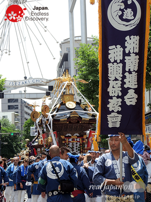 「湘南連合神輿保存會」2016年 横浜開港祭 みこしコラボレーション_YH16_034