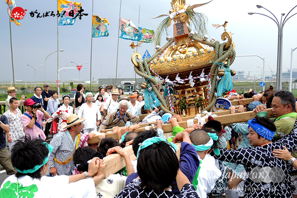 〈2014年 羽田まつり・各町神輿連合渡御〉前河原 町会