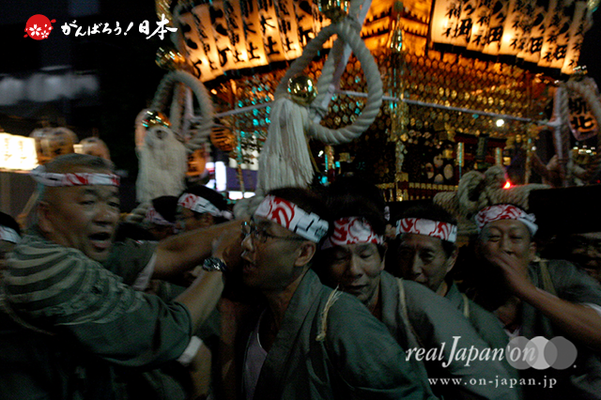 〈鳥越祭〉本社神輿・宮入道中【睦】 @2014.06.08