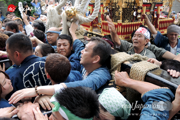 〈鳥越祭り〉永住・本社神輿渡御 @2013.06.09