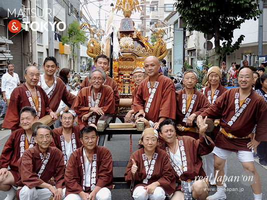 【牛嶋神社祭礼 (2016.09.18) 本所四丁目町会】森五神輿会 様
