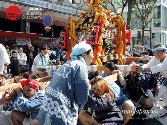 第40回よこすかみこしパレード　2016年10月16日【22. 長瀬町内会(神輿)】YMP16_047