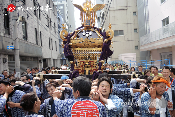〈鳥越祭り〉鳥一・町内神輿渡御 @2013.06.09