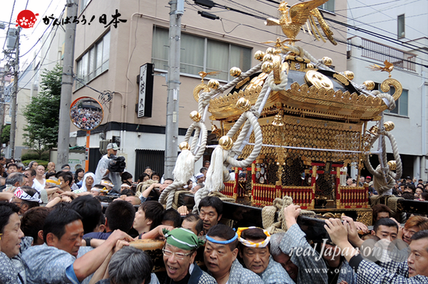 〈鳥越祭〉西三筋・本社神輿渡御 @2014.06.08