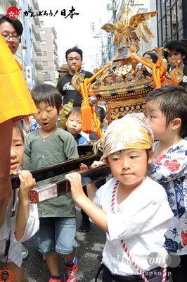 〈鳥越祭〉宮元・子供神輿渡御 @2013.06.09