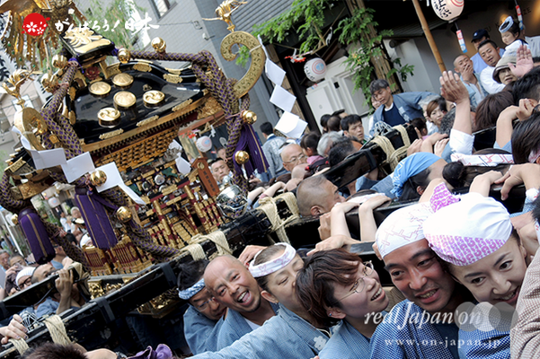 町内神輿渡御〈東八番 浅草象一〉@2014.05.18