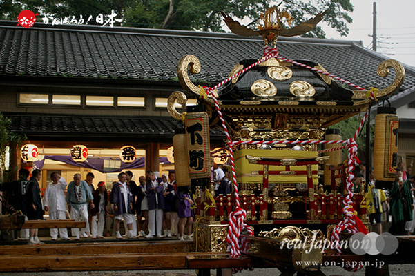 与野夏祭り：上町氷川神社境内〈下町･神輿〉＠2014.07.19