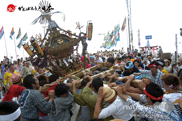 〈2014年 羽田まつり・各町神輿連合渡御〉横町 町会