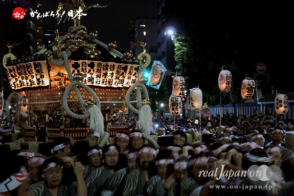 〈鳥越祭〉本社神輿・宮入道中【睦】 @2014.06.08