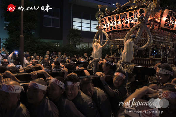 〈鳥越祭〉本社神輿・宮入道中【睦】 @2014.06.08