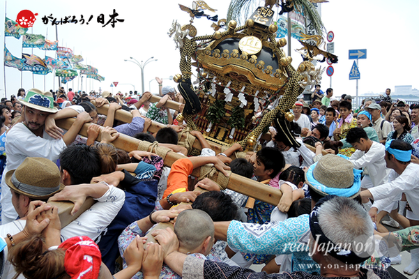 〈2014年 羽田まつり・各町神輿連合渡御〉仲七 町会