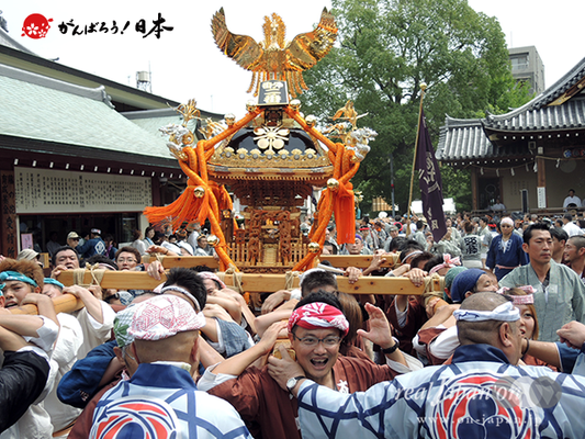 亀戸天神社例大祭：魁･番外二番〈太平会〉2014.08.24　　Ⓒreal Japan'on!：ktj14-002