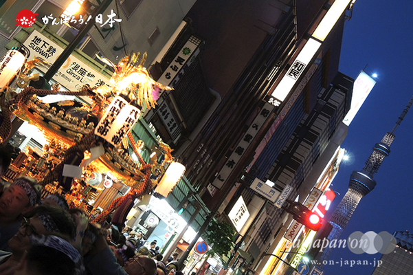 浅草中央六ヶ町 連合宵宮〈浅草西〉@2014.05.16