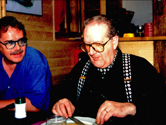 1995 | MAN Int. Marketingleiter-Treffen, Engelberg. «Fondue-Plausch». Mit René Flaig.