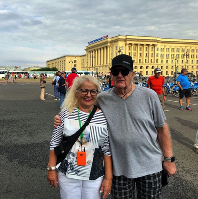 2018 | St. Petersburg | Rastrelli-Platz | Vor dem Smolny-Institut.