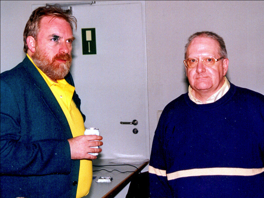 1995 | MAN Int. Marketingleiter-Treffen, Engelberg. «Fondue-Plausch». Mit David Rice.