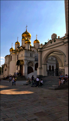 2018 | Moskau, Kreml: «Maria Verkündigungs-Kathedrale».1485-1489. Hauskirche der Moskauer Grossfürsten und Zaren.