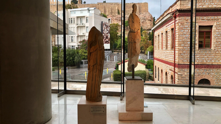 Athen '17 | Neues Akropolis-Museum: «Erlaubtes» Stimmungsbild.