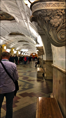 2018 | Moskau, Metro: Station «Belorusskaja».