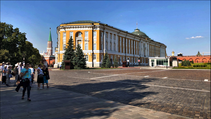 2018 | Moskau: Grosser «Kreml-Palast». 1838-1850. Architekt: Konstantin Thon.