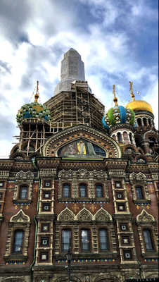 2018 | St. Petersburg | Auferstehungskirche (Erlöserkirche) | 1883-1907 | Vorbild war die Basiliuskathedrale in Moskau.