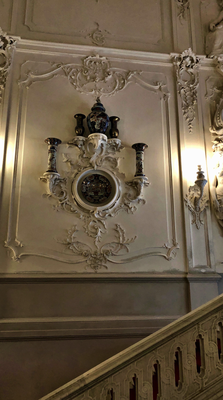 «Pushkin» '18 | Katharinenpalast: Über dieses beeindruckende «Treppenhaus» gelangen die Besucher in die Prunk- und Privaträume der Zaren.