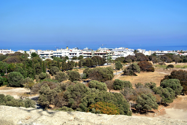 Rhodos '13 | Rhodos-Stadt: «Akropolis von Rhodos». «Fernblick».