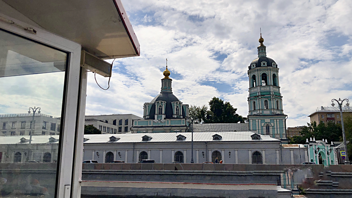2018 | Moskau, Flussrundfahrt | Moskwa | ...und schon wieder eine Kirche.