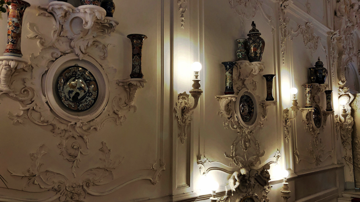 «Pushkin» '18 | Katharinenpalast: Opulente Wanddekorationen «soweit das Auge reicht».