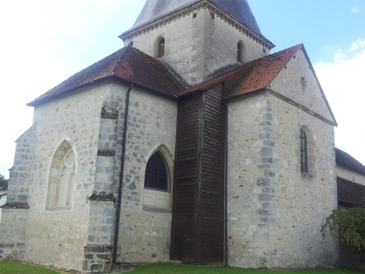 Eglise de Pocancy - chevet
