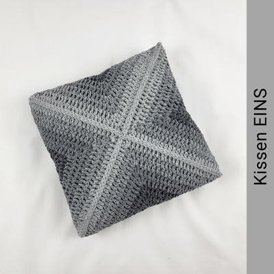 Kissen EINS aus Hoooked Wavy Blends