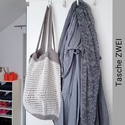 Tasche ZWEI aus we are knitters The Recycled Yarn