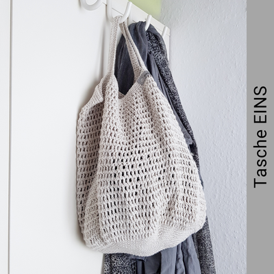 Tasche EINS aus we are knitters The Recycled Yarn